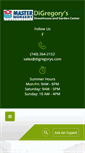 Mobile Screenshot of digregorys.com